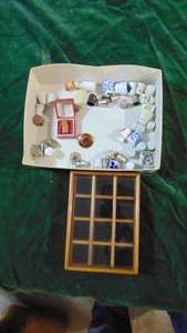 Lot of Thimbles and Case