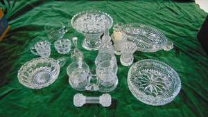 Lot of Cystal Items