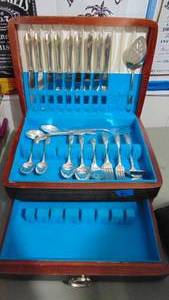 Community Silverplate Plate Silverware by Onieda- 43 Pieces