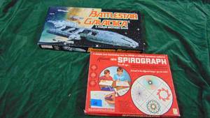 Spirograph and Battlestar Galactica Game