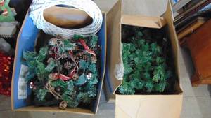 Lot of Christmas Garland
