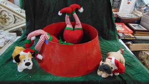 Tree Ring and Christmas Stuffed Things