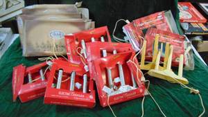 Lot of 3 & 5 Light Electric Candles