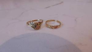 2-10Kt Black Hills Gold Rings