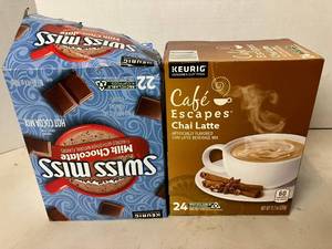 Chai Latte and Swiss Miss K-Cups