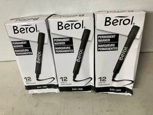 Black Permanent Markers