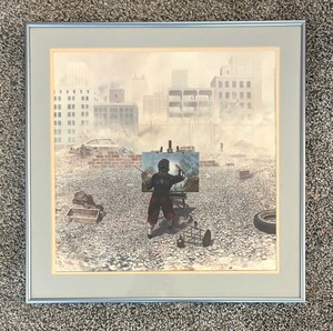 lot 24 image: Imagination Print by Carl Lundgren