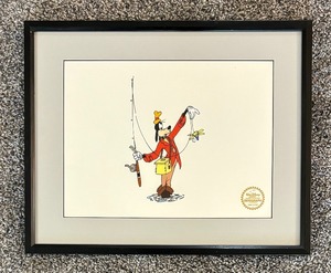 lot 25 image: Walt Disney How to Fish Limited Edition Serigraph Cel
