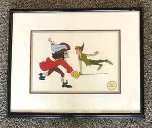 lot 38 image: Walt Disneys Peter Pan Limited Edition Serigraph Cel