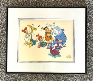 lot 50 image: Hanna Barbera Flintstones Serigraph Cel