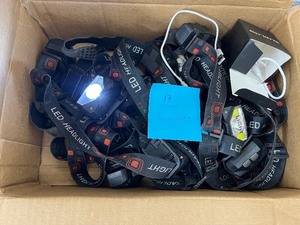 lot 46 image: 17 Rechargeable LED Headlamps