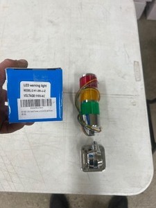 lot 2 image: NEW Luban HY-3W-J-Z LED Warning Light 12-36V-DC