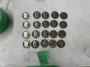 lot 21 image: 20) 1973S KENNEDY PROOF HALF DOLLARS