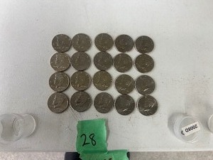 lot 28 image: 20) 2008D KENNEDY HALF DOLLARS NIFC COLLECTORS ONLY COINS