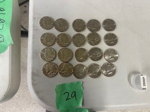 lot 29 image: 20) 2008P KENNEDY HALF DOLLARS NIFC COLLECTORS ONLY COINS