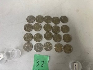 lot 32 image: 20) 2010D KENNEDY HALF DOLLARS NIFC COLLECTORS ONLY COINS