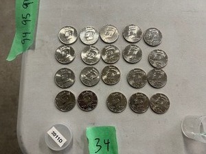 lot 34 image: 20) 2011D KENNEDY HALF DOLLARS NIFC COLLECTORS ONLY COINS