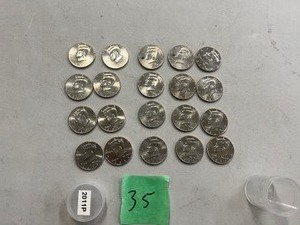 lot 35 image: 20) 2011P KENNEDY HALF DOLLARS NIFC COLLECTORS ONLY COINS