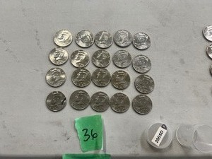 lot 36 image: 20) 2005D KENNEDY HALF DOLLARS NIFC COLLECTORS ONLY COINS