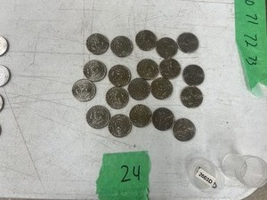 lot 24 image: 20) 2003D KENNEDY HALF DOLLARS NIFC COLLECTORS ONLY COINS