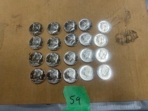 lot 59 image: 20) 2023P KENNEDY HALF DOLLARS NIFC COLLECTORS ONLY COINS