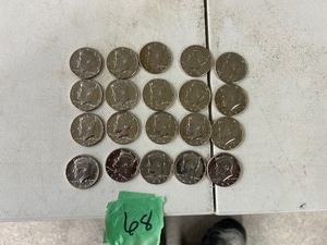 lot 68 image: 20) 2021P KENNEDY HALF DOLLARS NIFC COLLECTORS ONLY COINS
