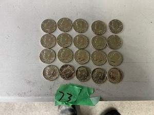 lot 73 image: 20) 2023P KENNEDY HALF DOLLARS NIFC COLLECTORS ONLY COINS