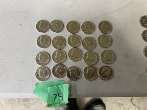 lot 74 image: 20) 2023P KENNEDY HALF DOLLARS NIFC COLLECTORS ONLY COINS