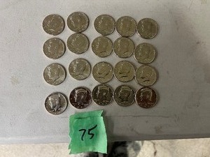 lot 75 image: 20) 2023P KENNEDY HALF DOLLARS NIFC COLLECTORS ONLY COINS