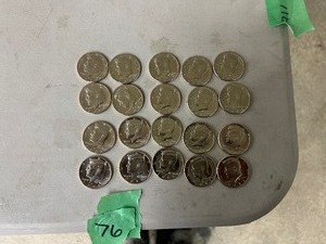 lot 76 image: 20) 2023P KENNEDY HALF DOLLARS NIFC COLLECTORS ONLY COINS