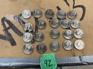 lot 92 image: 20) 2005P KENNEDY HALF DOLLARS NIFC COLLECTORS ONLY COINS