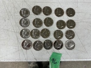 lot 96 image: 20) 2018P KENNEDY HALF DOLLARS NIFC COLLECTORS ONLY COINS
