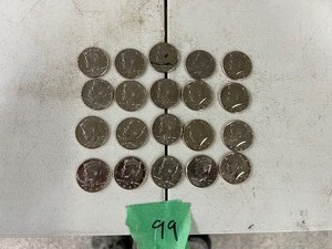 lot 99 image: 20) 2018D KENNEDY HALF DOLLARS NIFC COLLECTORS ONLY COINS