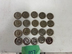 lot 107 image: 20) 2017D KENNEDY HALF DOLLARS NIFC COLLECTORS ONLY COINS