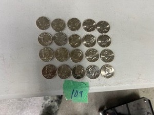 lot 109 image: 20) 2014D KENNEDY HALF DOLLARS NIFC COLLECTORS ONLY COINS