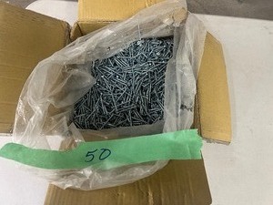lot 50 image: 26LBS 8-11X 1-34 #2 SQ HD WS ZINC
