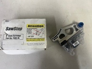 lot 116 image: 8 SAWSTOP DADO CARTRIDGE PART NO. TSDC-8L