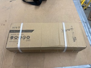lot 112 image: VIVO DESK MOUNT FOR SINGLE LEDLCD MONITOR