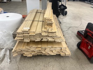 lot 54 image: Pallet of 4 x 60 x 12 drawer box material