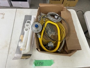 lot 138 image: HOSES & KITCHEN SINK DRAIN KIT
