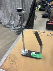 lot 152 image: ULINE DISPENSER FOR LARGE PLASTIC ROLLS