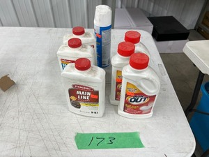 lot 173 image: DRAIN CLEANER AND RUST REMOVER