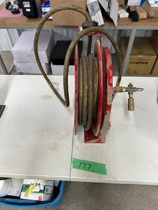 lot 177 image: RETRACTABLE HOSE REEL