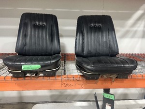 lot 205 image: OEM DRIVER AND PASSENGER SEATS OUT OF A 1970 EL CAMINO