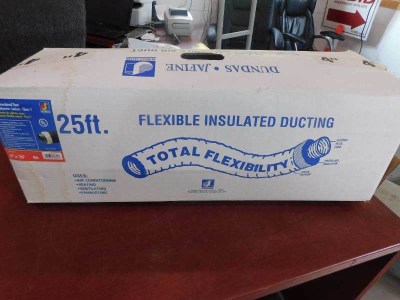lot 48 image: 25 feet flexable insulated ducting