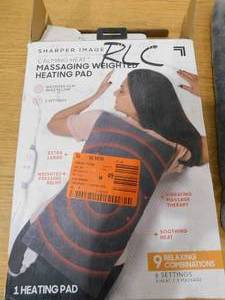 lot 56 image: CALMING HEAT 12 in. x 24 in. Massaging Weighted Heating Pad