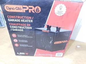 lot 88 image: Dyna-Glo Pro 4,800-Watt 240-Volt Electric Garage Heater