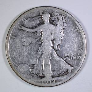 1918-D Walking Liberty Half Dollar
