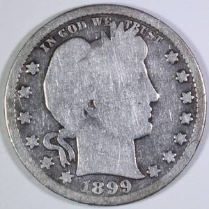 1899-S Barber Quarter