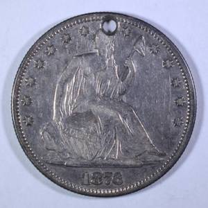 1876 Half Dollar Liberty